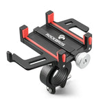 Rockbros 699 Handlebar Clamp Phone Holder - Red piros phones and accessories