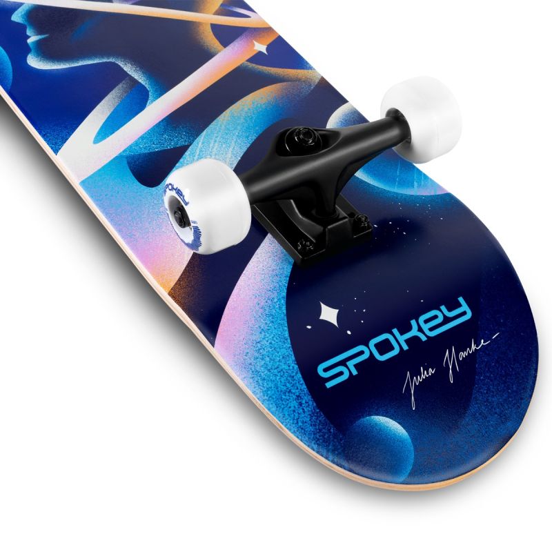 Spokey ASTRO Skateboard fekete gördeszka
