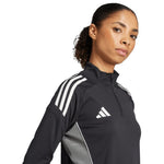 adidas Tiro 25 Competition Training Top Women's Sweatshirt Black and Gray JC6273 2xs pulóver