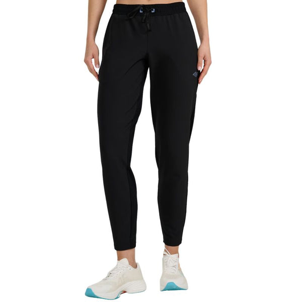 4f Women's trousers FNK F0931 deep black 4FWAW25TFTRF0931 20S Ruházat