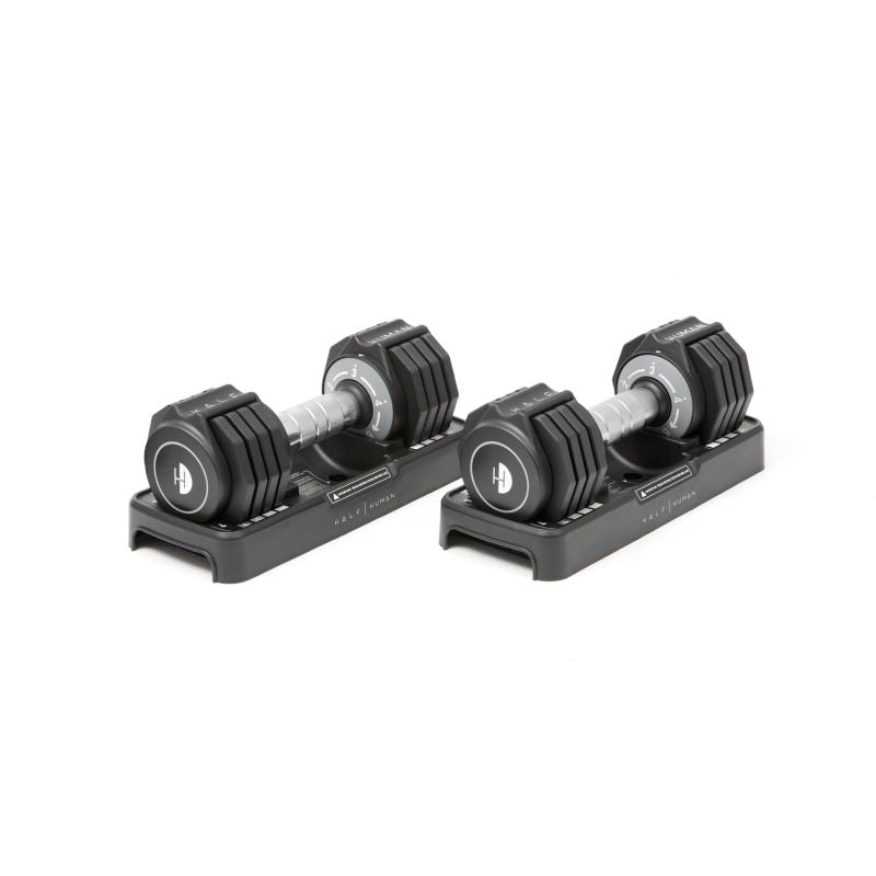 Half Human Adjustable Dumbbells 5kg fekete edzőfelszerelés SFIT-P-HH30001