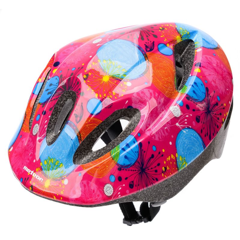 Meteor KS05 pink bicycle helmet uniw sisak 24844-24845