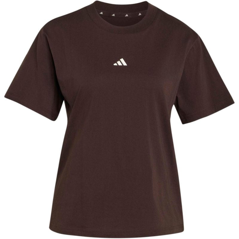 Adidas Essentials Small Logo Women's T-Shirt Brown 2xs póló KX0795