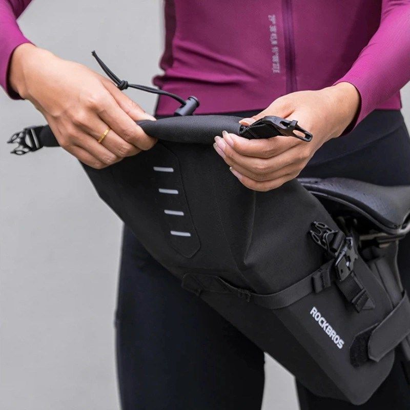Rockbros 30130061001 Bicycle Saddle 3L - fekete táska