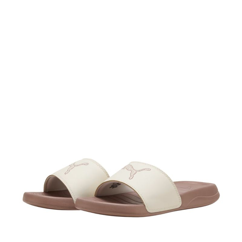 Puma Popcat 20 women's flip-flops brown and cream 404855 bézs papucs