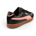 Puma women's sports CLub II Era sneakers fashionable leather fekete cipő