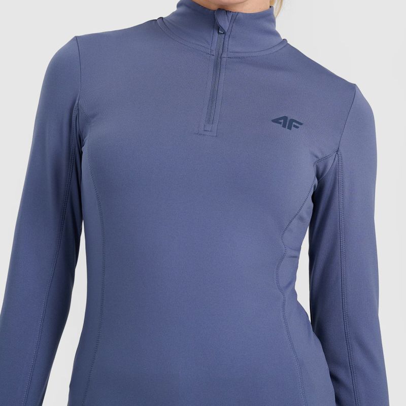 4f Women's thermal sweatshirt F098 denim 4FWAW25UBRUF098 32S Kiegészítő