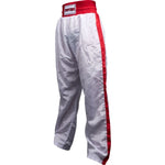 TOP TEN SKBP-TT CLASSIC kickboxing (WAKO APPROVED new) czarno - czerwone+xxxxs nadrág