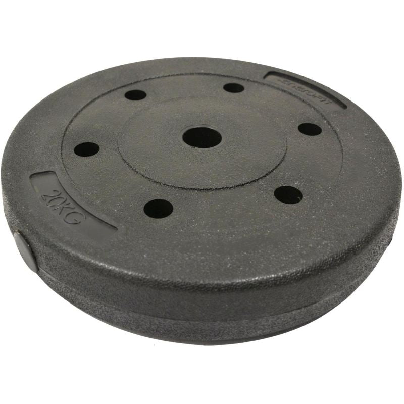 Enero Pro Concrete Load 20 Kg Enero Fit ø29mm fekete weight, strength training equipment, training equipment