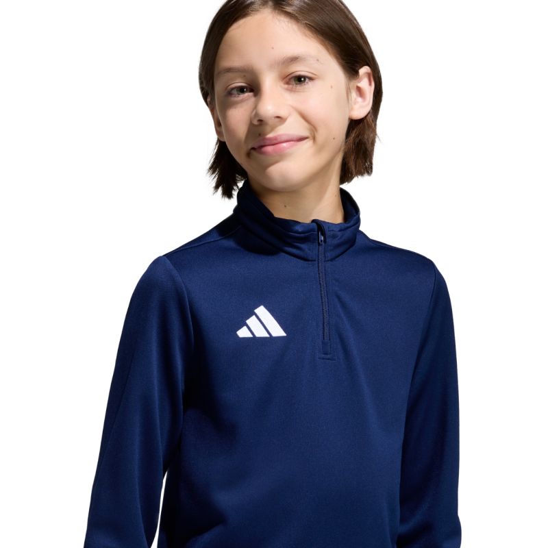 adidas Entrada 26 Training Top Navy Blue JZ6638 Kids Sweatshirt 104cm pulóver