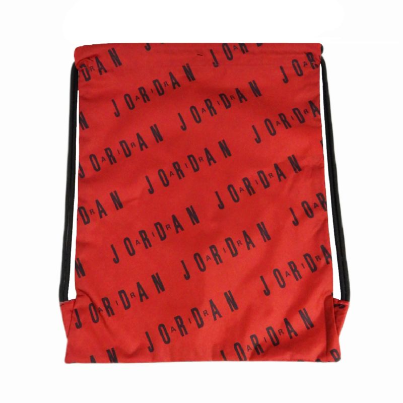 Nike Air Jordan Gym Sack Playoffs Red/Black - 9A0745-R78 uniwersalny tornazsák