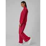 Women's quick-drying wide-leg trousers 4F
