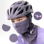 Rockbros LFA23 TVI Women's Knitted Bicycle Neck Warmer - Purple fioletowy kötött sapka 11250008001-211679