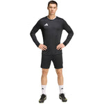 Adidas Men’s Entrada 26 Long Sleeve Jersey black fekete férfi póló KF5851