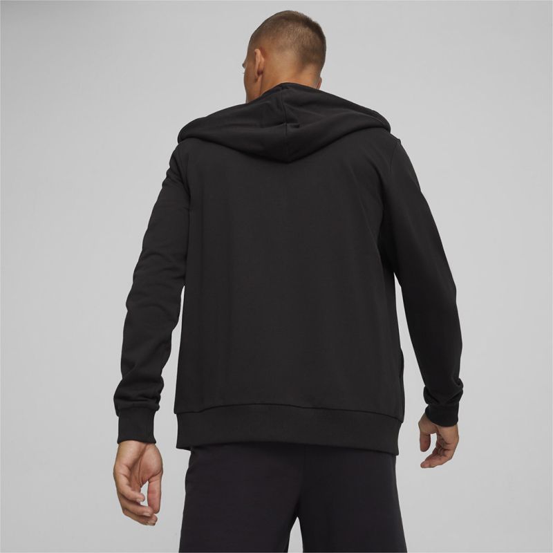Puma Team Goal Casuals Hooded 658595 03 sweatshirt fekete pulóver