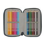 Real Madrid triple filled pencil case 37 pcs