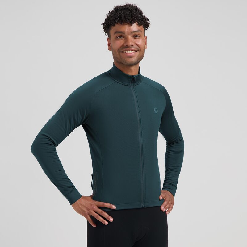 Rogelli ESSENTIAL II long sleeve T-shirt kék póló