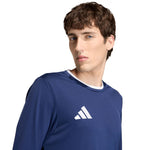 Men's adidas Entrada 26 Long Sleeve Jersey Navy KF5850 kék póló