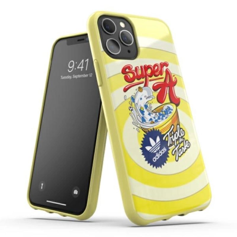 Adidas Moulded Case BODEGA iPhone 11 Pro yellow/żółty