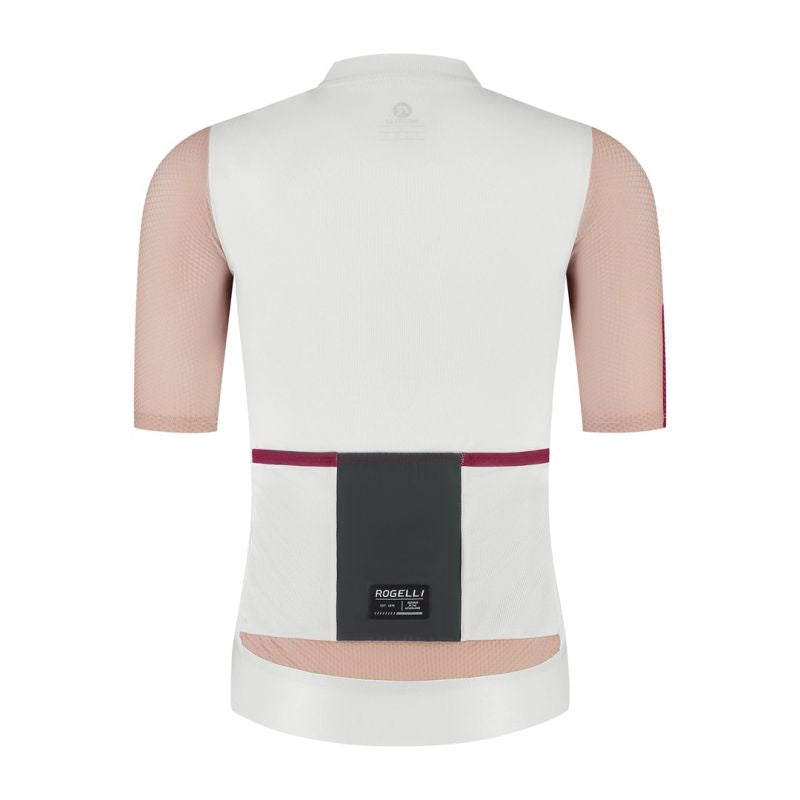 Rogelli FAST Women's Cycling Jersey, Sand Pink, rózsaszín női kerékpáros ruha SIRC2010006.198.L