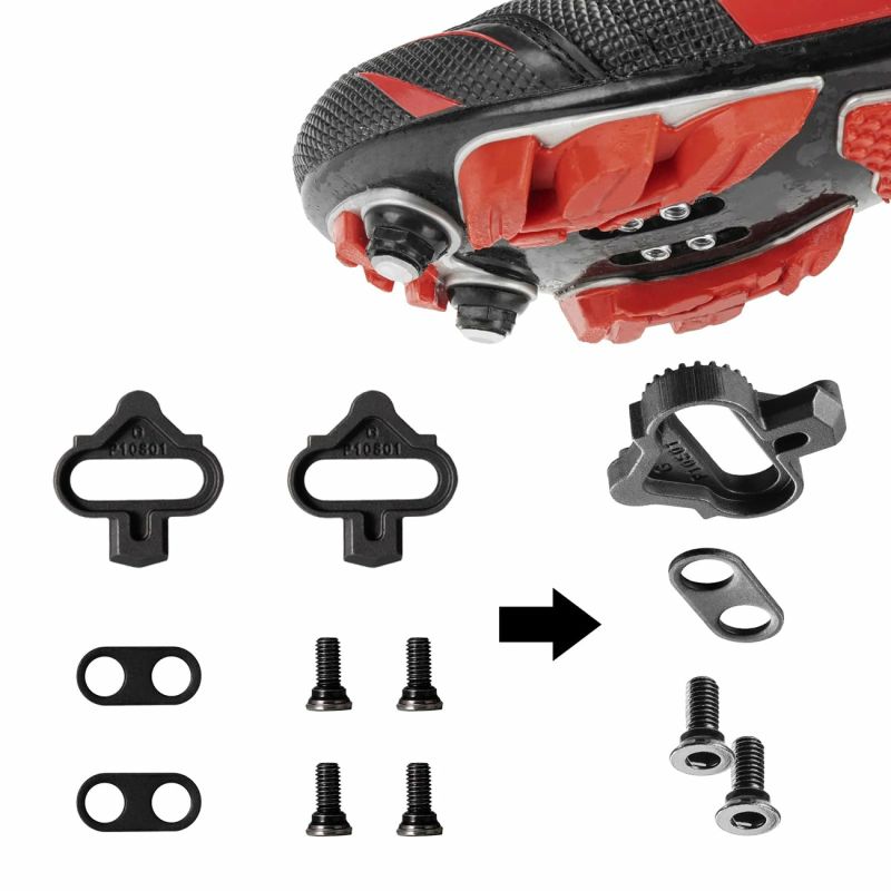 Rockbros PD303 Half-Lock Platform Bicycle Pedals - Black