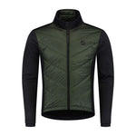 Rogelli WADDED II winter green- fekete dzseki