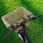 XQMAX Wicker Front Bicycle Basket kerékpár GSP-8007742