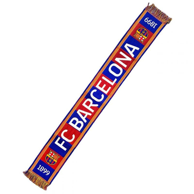 FC Barcelona Fan Knitted Scarf N27 5004BUT27 wielokolorowy sál