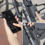 Rockbros 32210826001 Fingerprint Bike Lock - Black