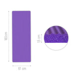 Wozinsky WNSP-15F Exercise Mat 183 x 61 x 1.5 cm Thick Gymnastic Mat for Yoga and Fitness - Purple lila jóga matrac 304004-208171