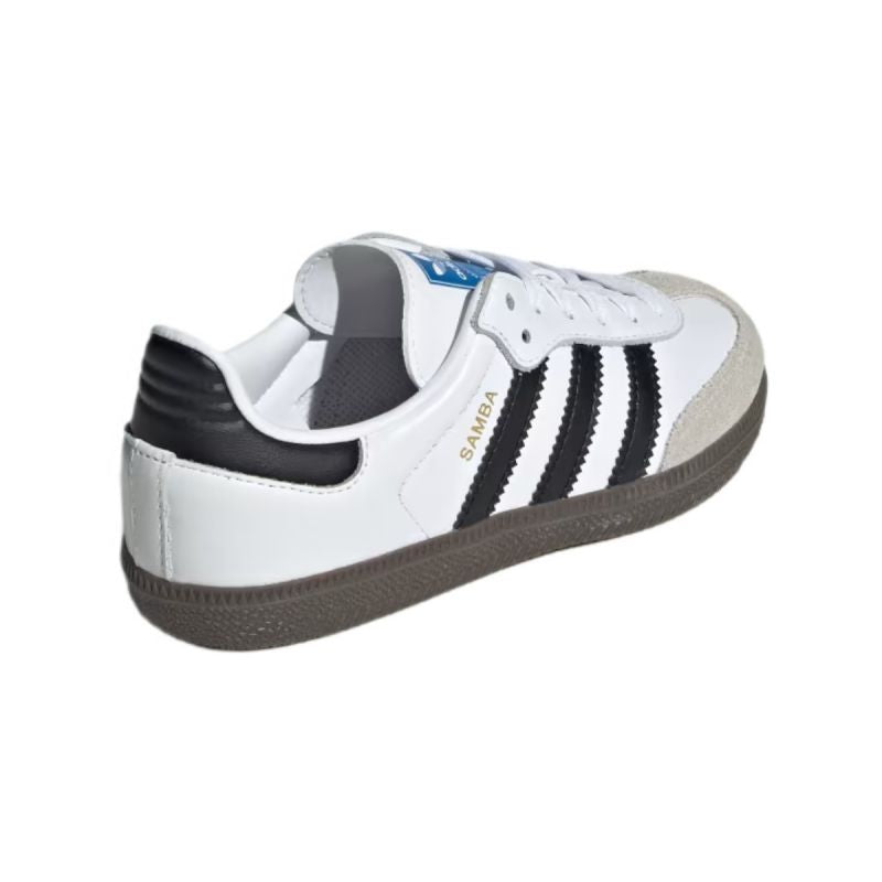 Adidas Unisex Kids' Leather Samba OG Kids – fekete cipő IE3677
