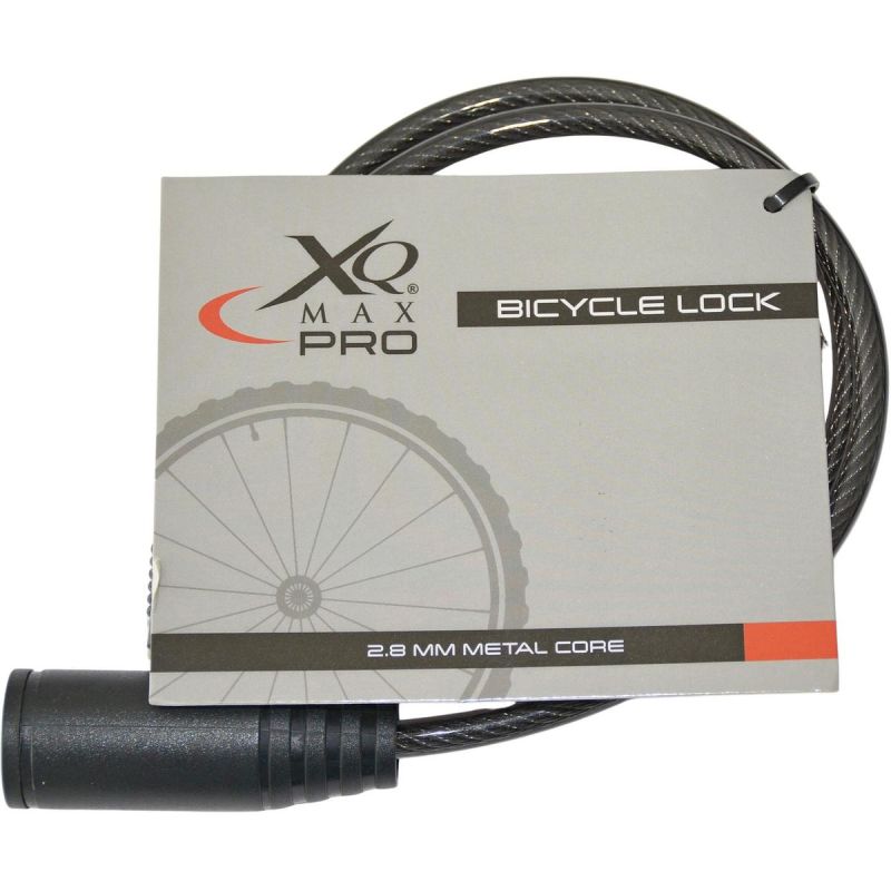 XQMAX BIKE LOCK WITH KEY 0. BLACK fekete pénztárca GSP-515399
