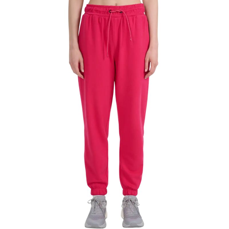 4F Women's trousers CAS F1421 pink 54S rózsaszín póló 4FWSS26TTROF142154S