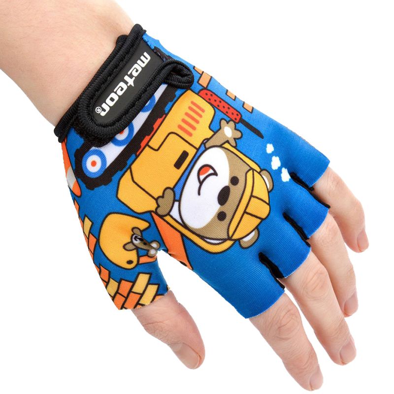 Meteor Teddy Builder Junior Cycling Gloves színes gloves, gloves