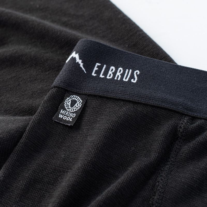 Elbrus Thermal underwear Melor Merino Set Tb Jr fekete thermoactive clothing