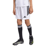 adidas Tiro 26 League kids' white and black KA8811 104cm short