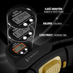 HMS Hhm13 New Hula Hop Black/Gold With Magnets And Weight + Counter arany jibbitz 17-44-574