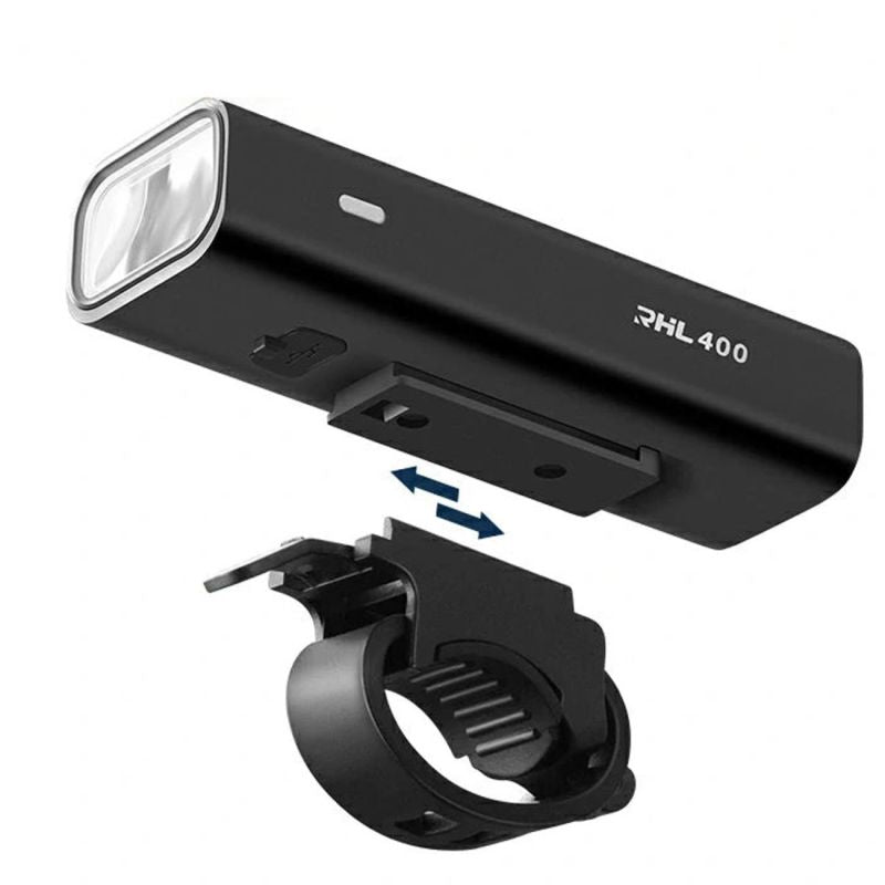 Rockbros Front Bike Light 400lm USB-C - fekete kiegészítő 304004-211798
