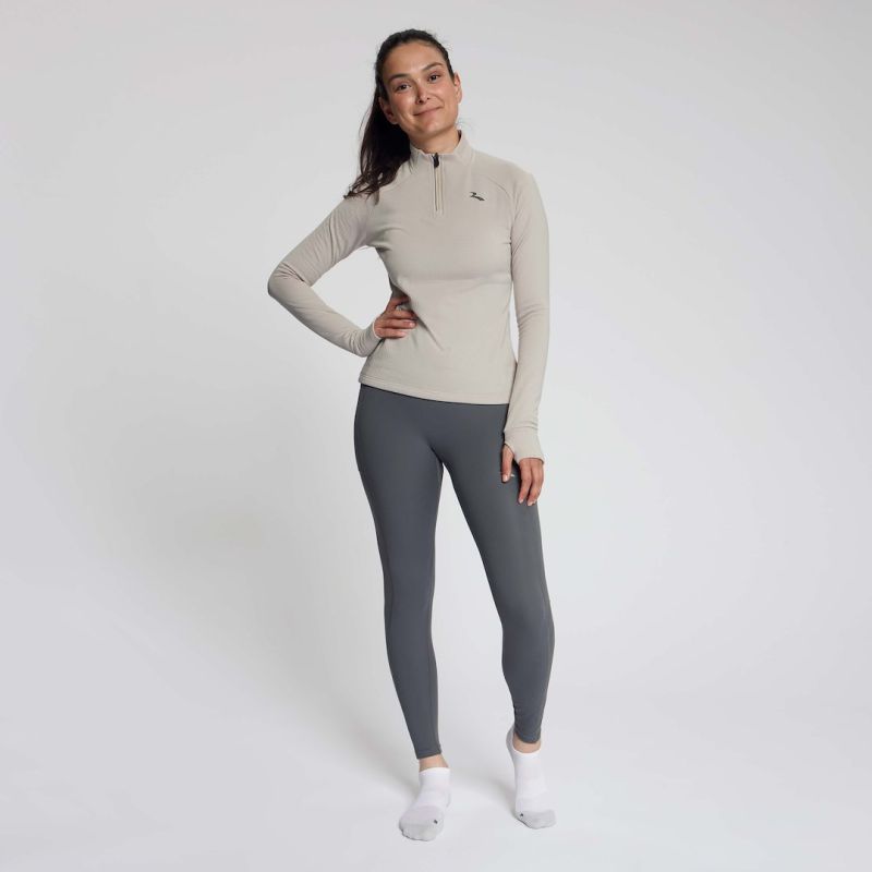 Rogelli ESSENTIAL sand XS running sweatshirt kerékpáros ruha SIRR2010002.910.XS