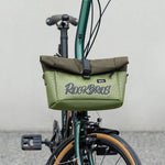 Rockbros W020 Dual-Purpose Front Bag, Bike/Shoulder - Green zöld táska