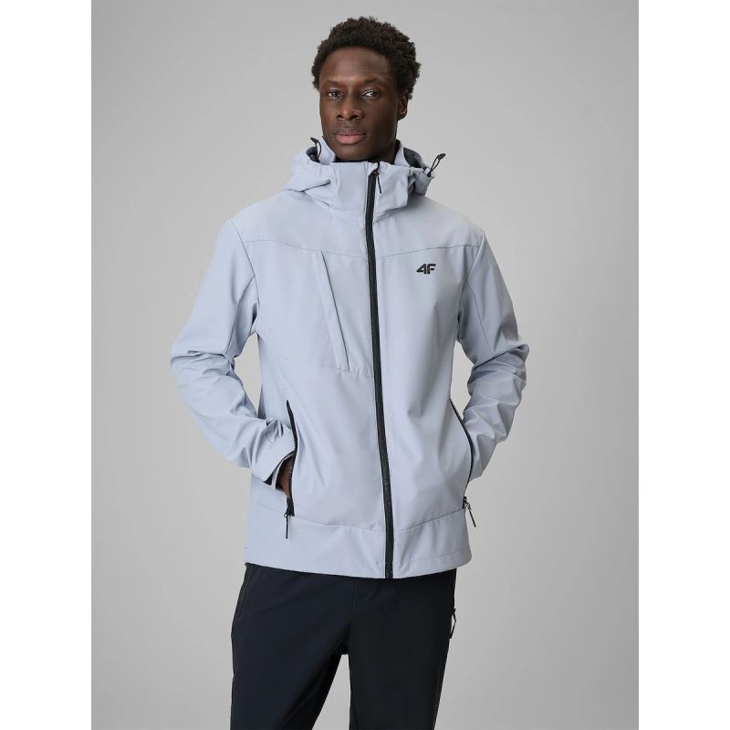 Men's windproof softshell with 5000 membrane 4F 4FWSS26TSOFM550-25S 3xl dzseki