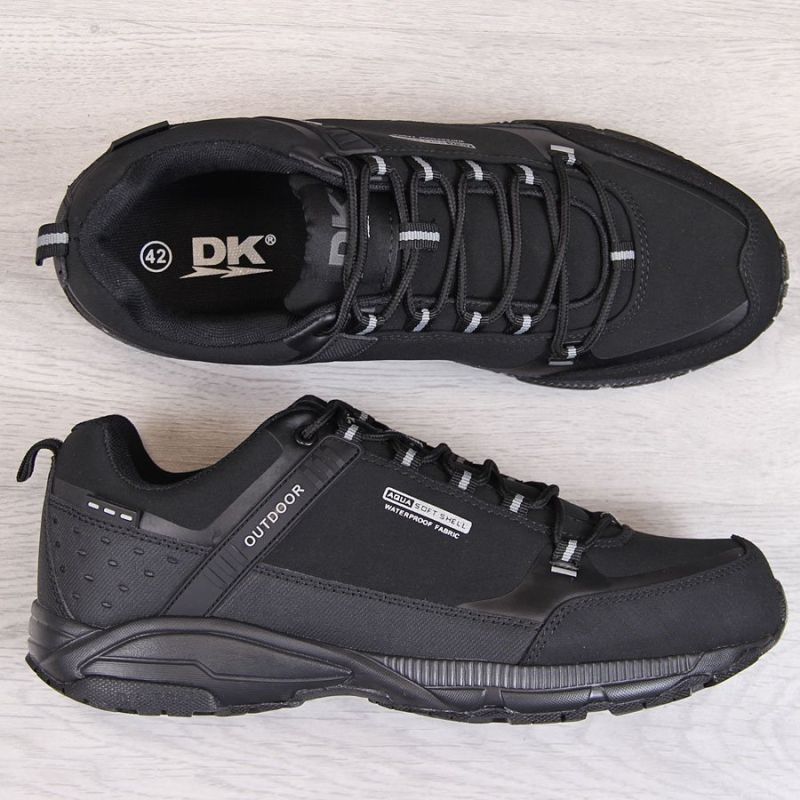 Inny DK waterproof black trekking fekete cipő