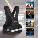 HMS Kor15 Adjustable Weighted Vest 14.5kg kabát 17-62-216