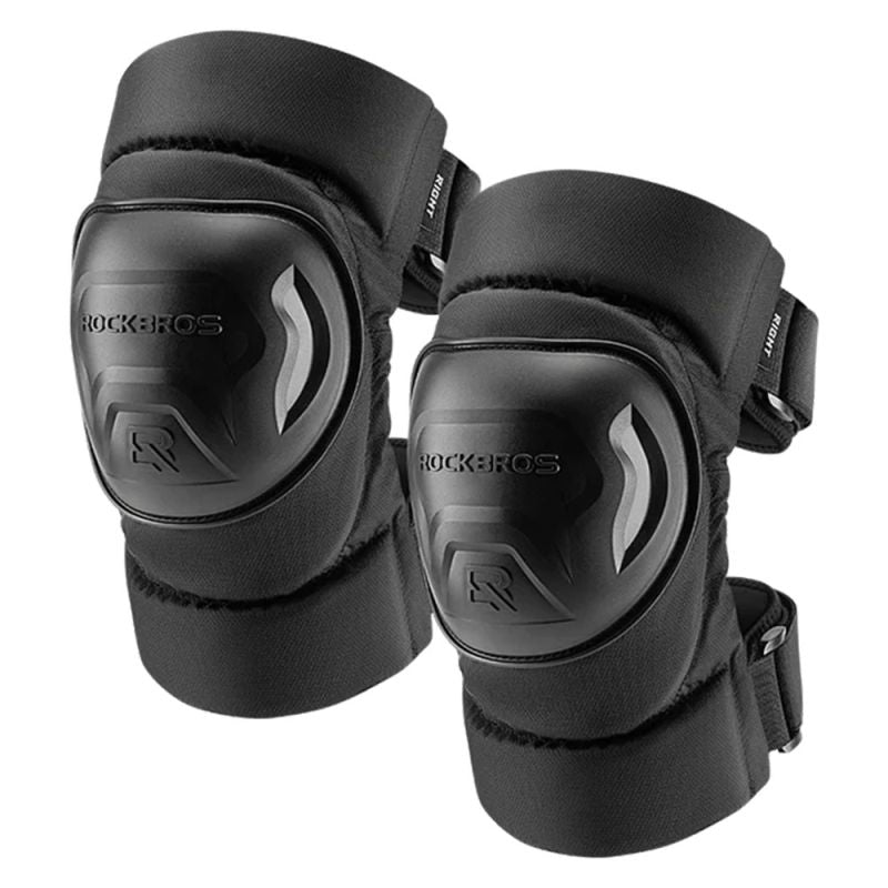 Rockbros 19230003001 knee pads - black fekete protectors and knee pads
