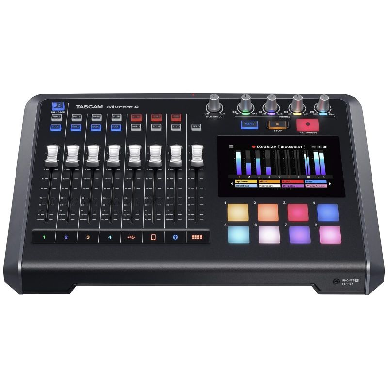 Tascam Mixcast 4 - Podcast Recording Mixer