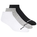 Skechers 3pk Unisex Non Terry No Show White