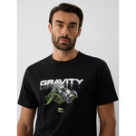 4F Men's Regular-Fit Printed T-Shirt férfi póló 4FRAW26TTSHM4663-20S