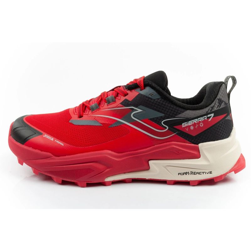 Joma men's trail running shoes Sierra off-road cushioned red