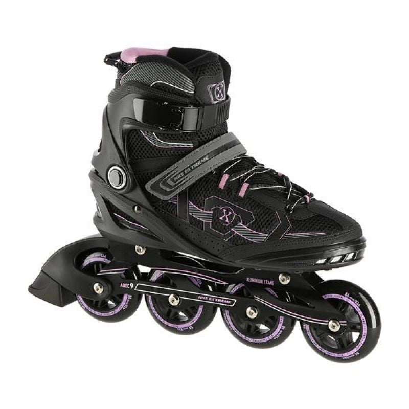 Nils Extreme Na9157 Black And Purple Size lila roller skates