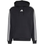 Adidas Men's Essentials 3-Stripes French Terry Hoodie Black fekete kapucnis pulóver KY6605